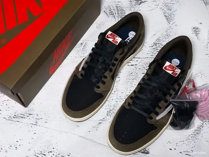 Cheap CQ4277-001 SP OG x Low Scott Jordan Mocha Air Travis 1 Dark 0620